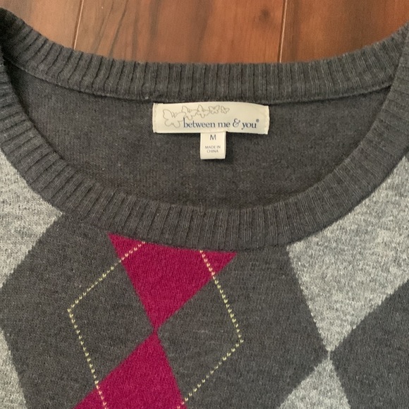 Argyle sweater - Picture 3 of 6